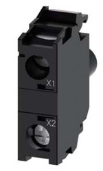 Moduły podświetlające styków Siemens SIRIUS ACT blokada Blok świetlny 24 → 240V ac/dc LED, przyłącze śrubowe