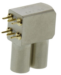 Gniazdo PCB Koncentryczne Kąt Proste Przewlekany