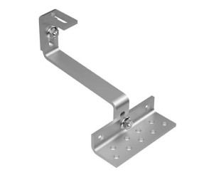 Uchwyt hak pod dachówkę z podwójną regulacją - wydłużony - 230mm K-12-LONG