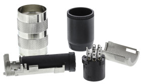 Gniazdo Din 8 -pinowe Żeński Montaż na kablu M16 100 V AC