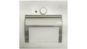 Oprawa Beryl Pir Szczotkowana Zimna 6500K 1,5W 12V Dc 9 Led Smd 3014 Kwadrat...