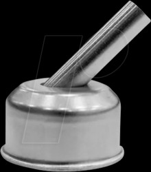 C-26127 Hot air nozzle, curved, Ø 12.7 mm