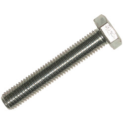 METALMATE&#xAE; Z0318M640065 High Tensile Set Screw ZP M20 x 65mm (Box 25)
