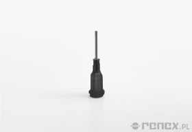 Igła stalowa z plastikową nasadką (1,08 mm)