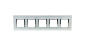 Dante Ramka Pięciokrotna Szkło Perl Glass 4504185