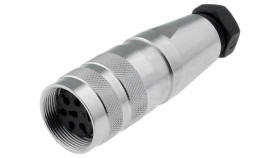 C091-31D0061002 Złącze M16 Wtyk Żeński Lutowanie Na Przewód 6Pin 5A 300V