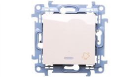 Simon 10 Przycisk /Dzwonek/ Z Podświetleniem Led Kremowy Cd1l.01/41