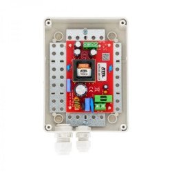 Zasilacz sieciowy SMPS, Vin 230VAC, Vout 48VDC, Iout 2A, Pout 96W, obudowa zewnętrzna ABOX-S1, typu APS-90-480-S1