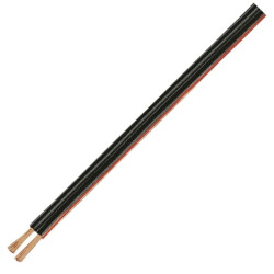 HELUKABEL 40023 Speaker Cable 2x0.50 mm&#xB2; Black/Red Silicon 1m