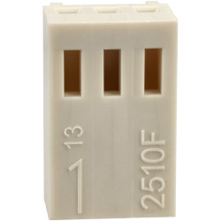 TruConnect 656686 2.54mm 2510 Type Housing 3pole