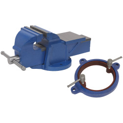 Sealey CVXTB150COMBO Professional Heavy-Duty Vice 150mm with Swivel Base