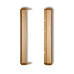 Boki do ramki zewnętrznej (komplet 2 sztuk) złoty metalik 8FRB