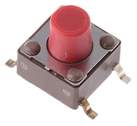 Klosz do przycisku dotykowego SPST 50 mA przy 12 V DC 7mm 7mm Montaż powierzchniowy