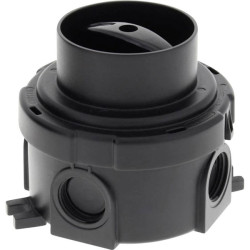 Wiska 10110647 COMBI 304 SWITCH RS/1-2 BK Rotary switch 250 V 10 A IP66