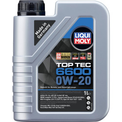 Liqui Moly 21440 Top Tec 6600 Engine Oil 0W-20 1L Lubricant