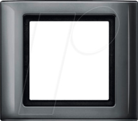 400114 Aqua design frame - 1-gang, anthracite