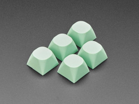 Adafruit Mint Green MA Keycaps for MX Compatible Switches - 5 pack