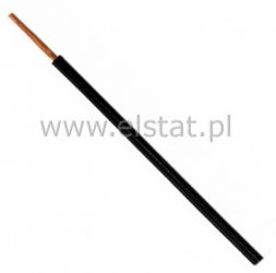 LGY 0,35 / 500V kabel czarny linka