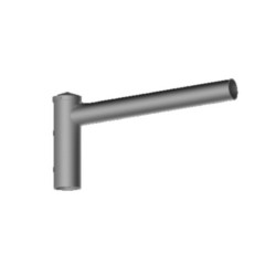 Wysięgnik alum WR-4/1/1,0/5 ZP anodowany inox ROSA