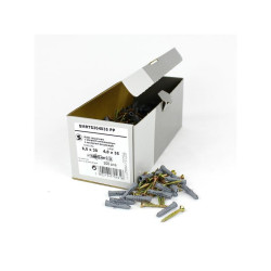 Kołek rozporowy 6x30 z wkrętem 4x35 (300 szt.) PGB