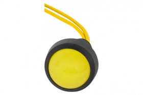 Kontrolka diodowa fi 20mm, 24V żółta/yellow