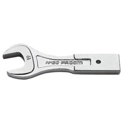 Wkładka klucza, seria: 20, typ: Wkładka z otwartym końcem, rozmiar: 15 mm, wkładka: 12 x 7mm