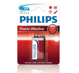 Bateria alkaliczna 6LR61 / 9V POWER ALKALINE 6LR61P1B/10 /blister/