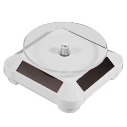 Ekspozytor obrotowy solarny bia.