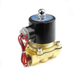 Elektrozawór 1/2" półcalowy zawór elektryczny NC DN15 230V