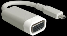 65470 HDMI-micro D plug &gt; VGA socket adapter