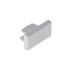 Zaślepka końcówka do szyny SEVA Cap White, biała EDO777415 EDO