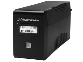 UPS POWERWALKER LINE-INTERACTIVE 850VA 2xSCHUKO OUT, RJ11 IN/OUT, USB, LCD VI 850 LCD