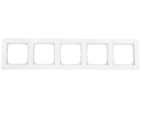 AS Ramka pięciokrotna biała R-5G/00