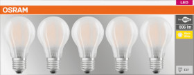 4058075090620 LED bulb BASE E27, 7 W, 806 lm, 2700 K, filament, 5 pcs.