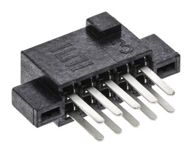 Gniazdo PCB 10 -pinowe 2 -rzędowe raster: 1.27mm typu płytka – płytka Proste Przewlekany