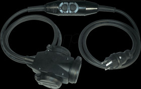 142116016 Personal protection PRCD-S for construction sites, three metres,