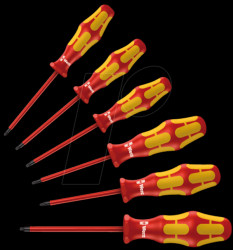 05133356001 VDE screwdriverset 167 i 6-pieces