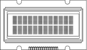 OLED-012N002A 12 x 2 Character OLED