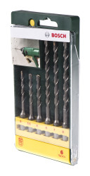 Zestaw wierteł Bosch Wiertło SDS Węglik 6 szt.
