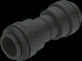 194586 Plug connector, straight, with socket, Ø 28 mm &lt;&gt; Ø 28 mm