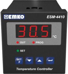 Termostat Emko ESM-4410.2.03.0.1/00.00/2.0.0.0 Pt100 -50 do 400 °C Przekaźnik 7 A (D x S x W) 95 x 48 x 48 mm