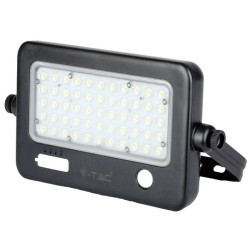 V-TAC 8674 VT-788-10 Solar Garden Spotlight LED 10W Black 1Piece