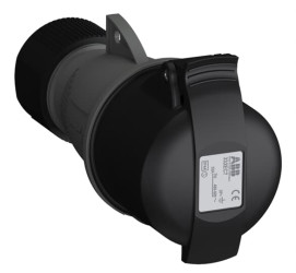 Złącze przemysłowe - zasilające 32A Gniazdo 500 V 3P+E Amphenol Industrial Czerwony IP44