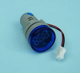 AMPER.100A BLUE LED 28mm 230V