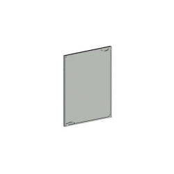 Siemens 8GK96010KK10 Alpha 630 cover board light grey plastic 75x250mm