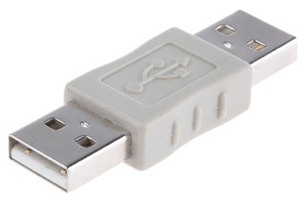 Adapter złącze A USB A złącze B USB A, rodzaj A Męskie rodzaj B Męskie standard USB 2.0 RS PRO