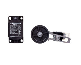 Wyłącznik krańcowy 1R/1Z 2P migowy dźwignia rolkowa z samoczynnym powrotem XCKS149