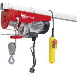 Holzmann ESZ500D_230V Electric Block &amp; Tackle 500kg Load Capacity