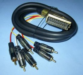 WT.SCART->6xWT.RCA METAL GOLD 3.0mb