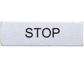 Tabliczka informacyjna 8 mm STOP, T0-BET08-STOP